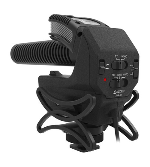 Azden SMX-30 Stereo/Mono-Switchable Video Microphone